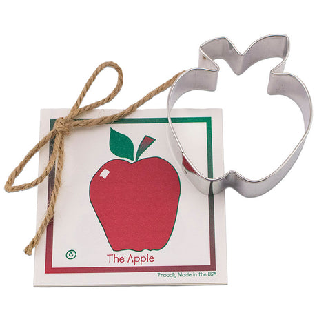 Apple-Shaped Cookie Cutter