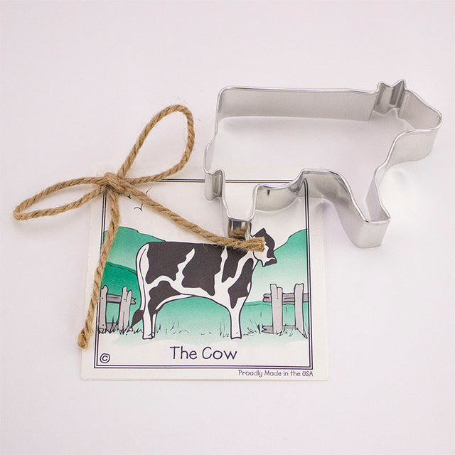 Cow-Shaped Cookie Cutter