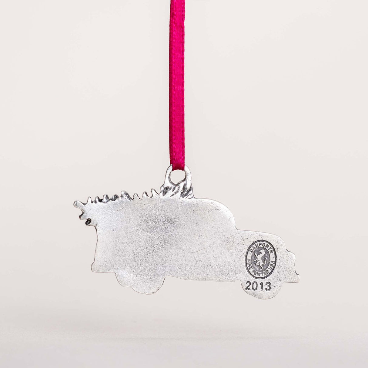 A Keeper Pewter Ornament