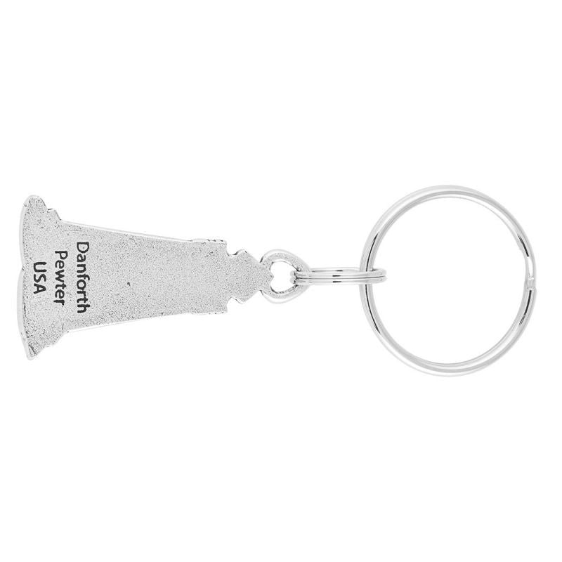 Lighthouse Pewter Keyring