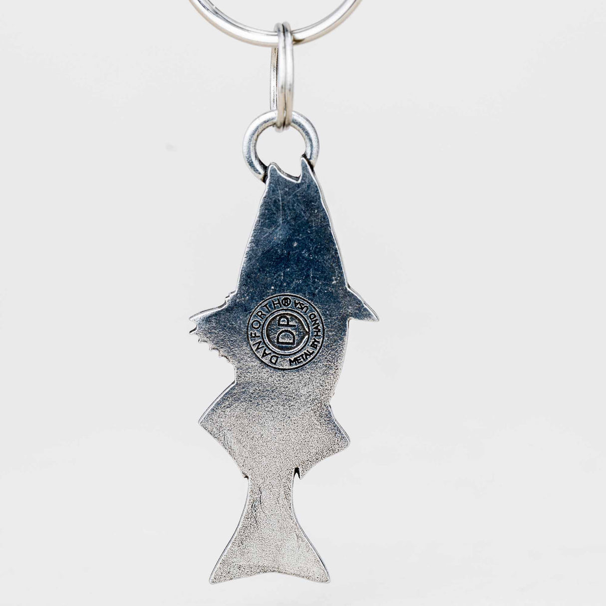 Striped Bass Pewter Keyring