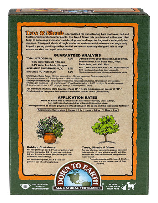 Tree & Shrub 4-2-4 Fertilizer 5lb