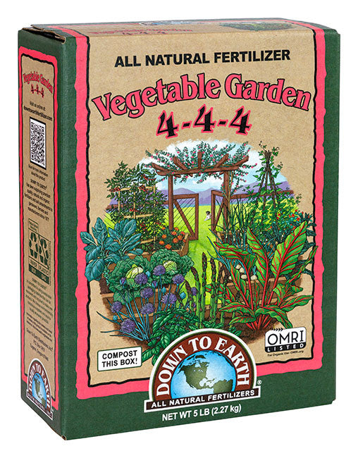 Vegetable Garden 4-4-4 Fertilizer 5lb