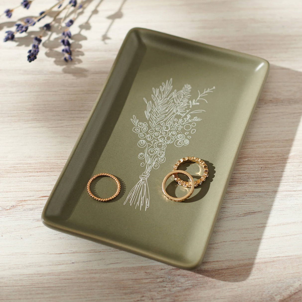 Wildflowers Vanity Tray