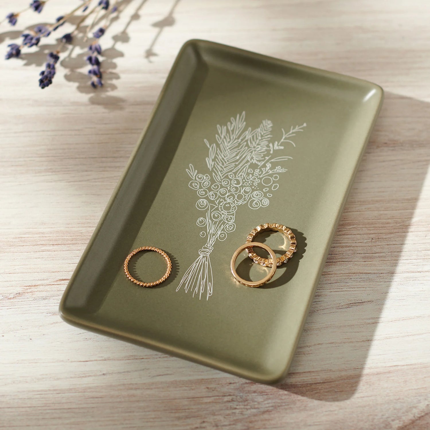 Wildflowers Vanity Tray