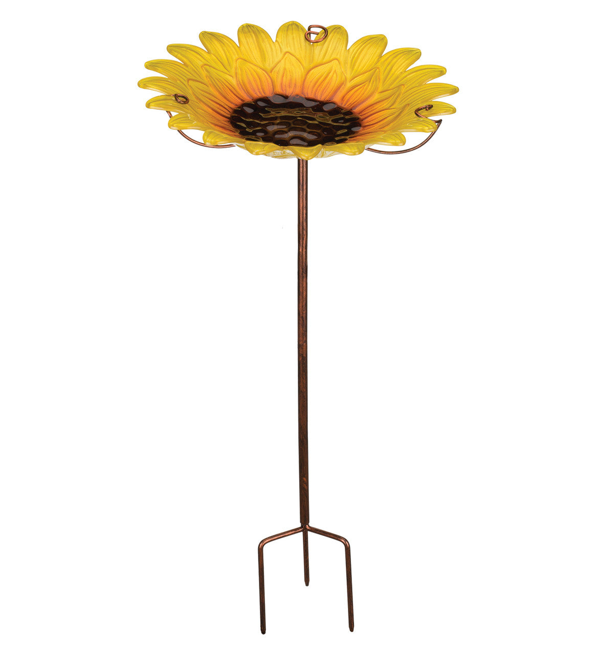 Birdbath/Feeder Stake - Sunflower