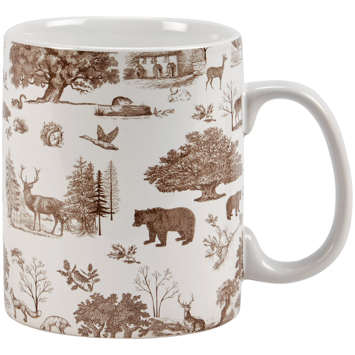 Cabin Toile Mug