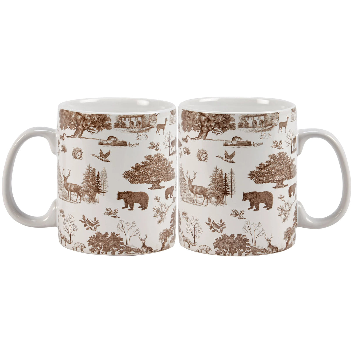 Cabin Toile Mug
