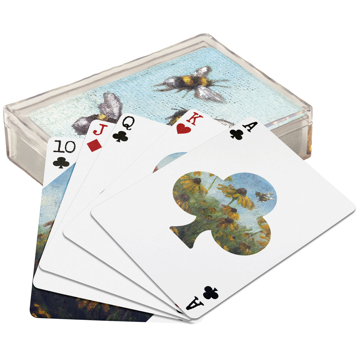 Garden Bee Playing Cards
