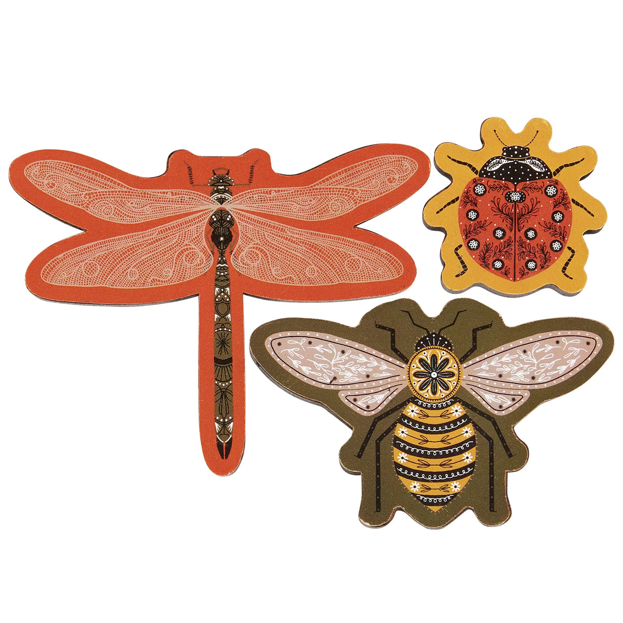 Garden Bug Magnet Set