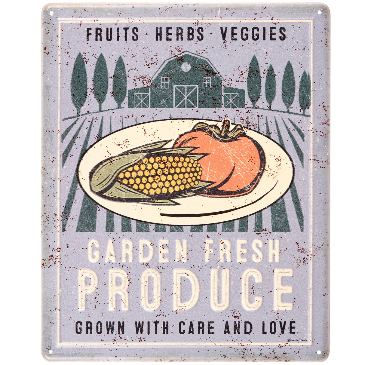 Fresh Produce Wall Decor