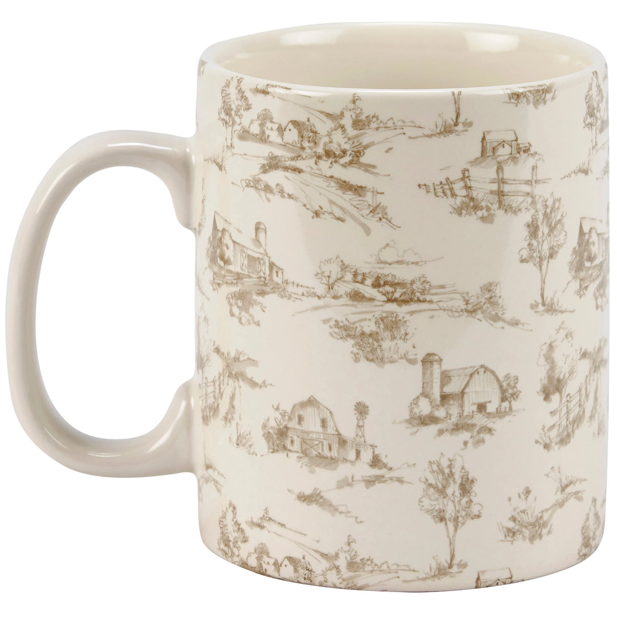 Farmhouse Toile Mug