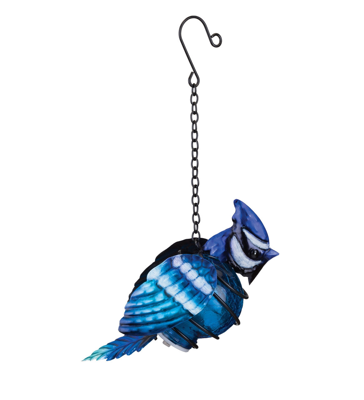 Bird Solar Lantern - Blue Jay