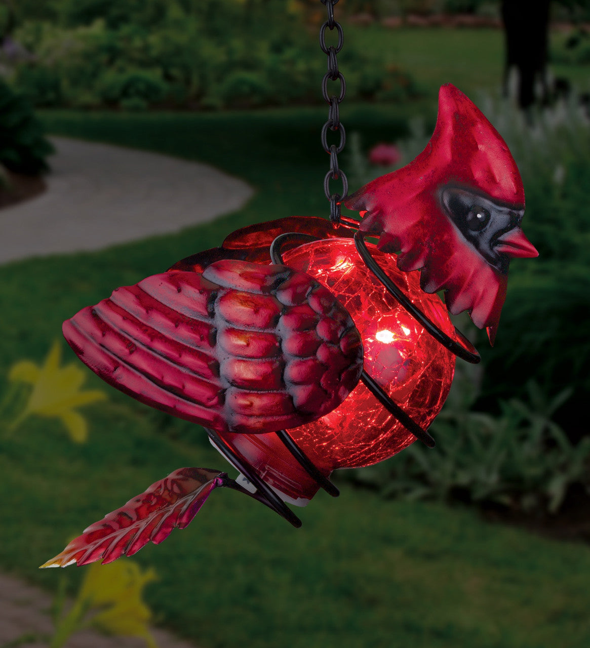 Bird Solar Lantern - Cardinal
