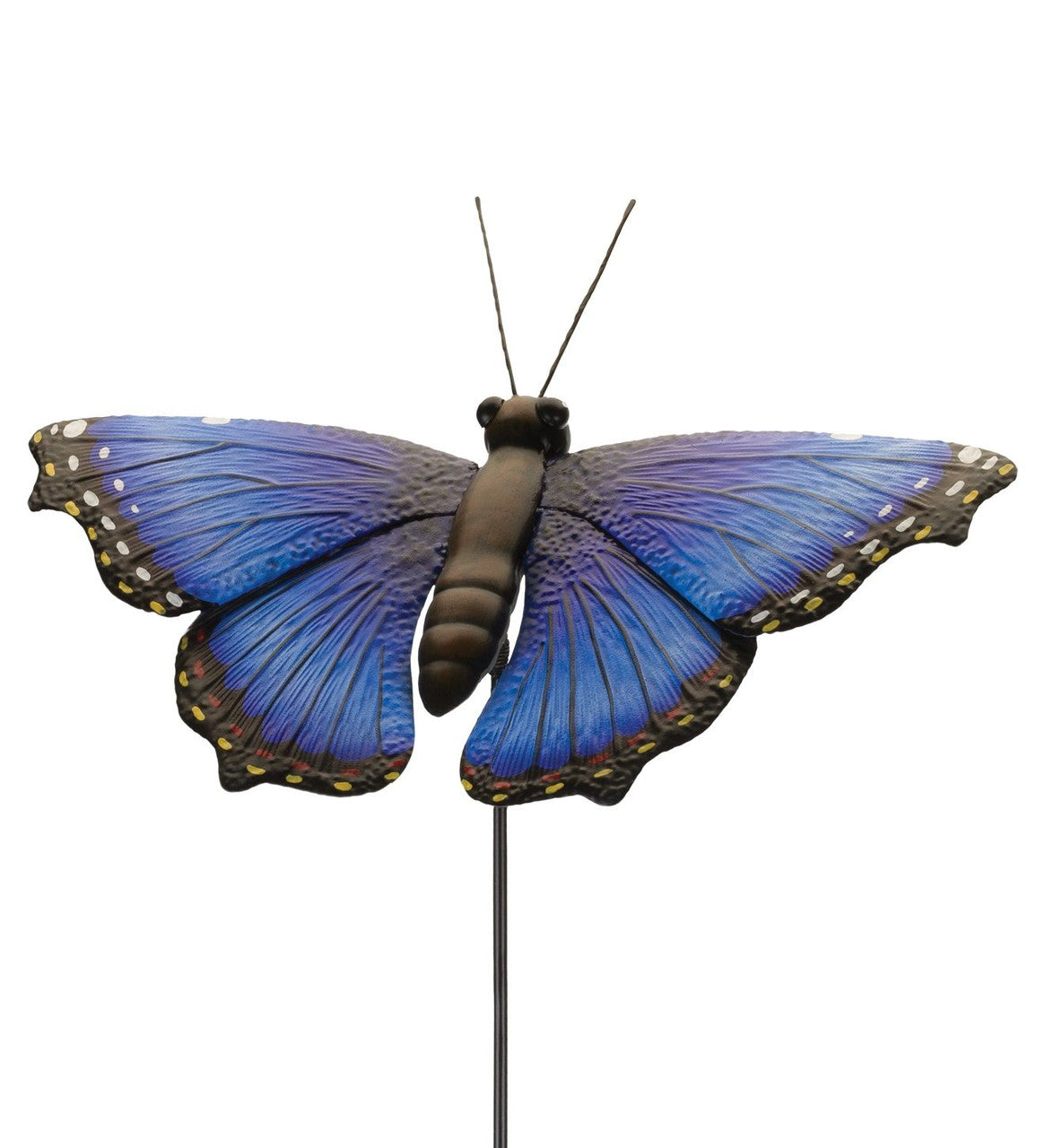 45" Butterfly Stake: Blue Morpho