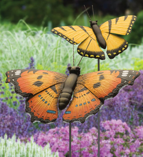 Butterfly Stake:  Painted Lady 46"