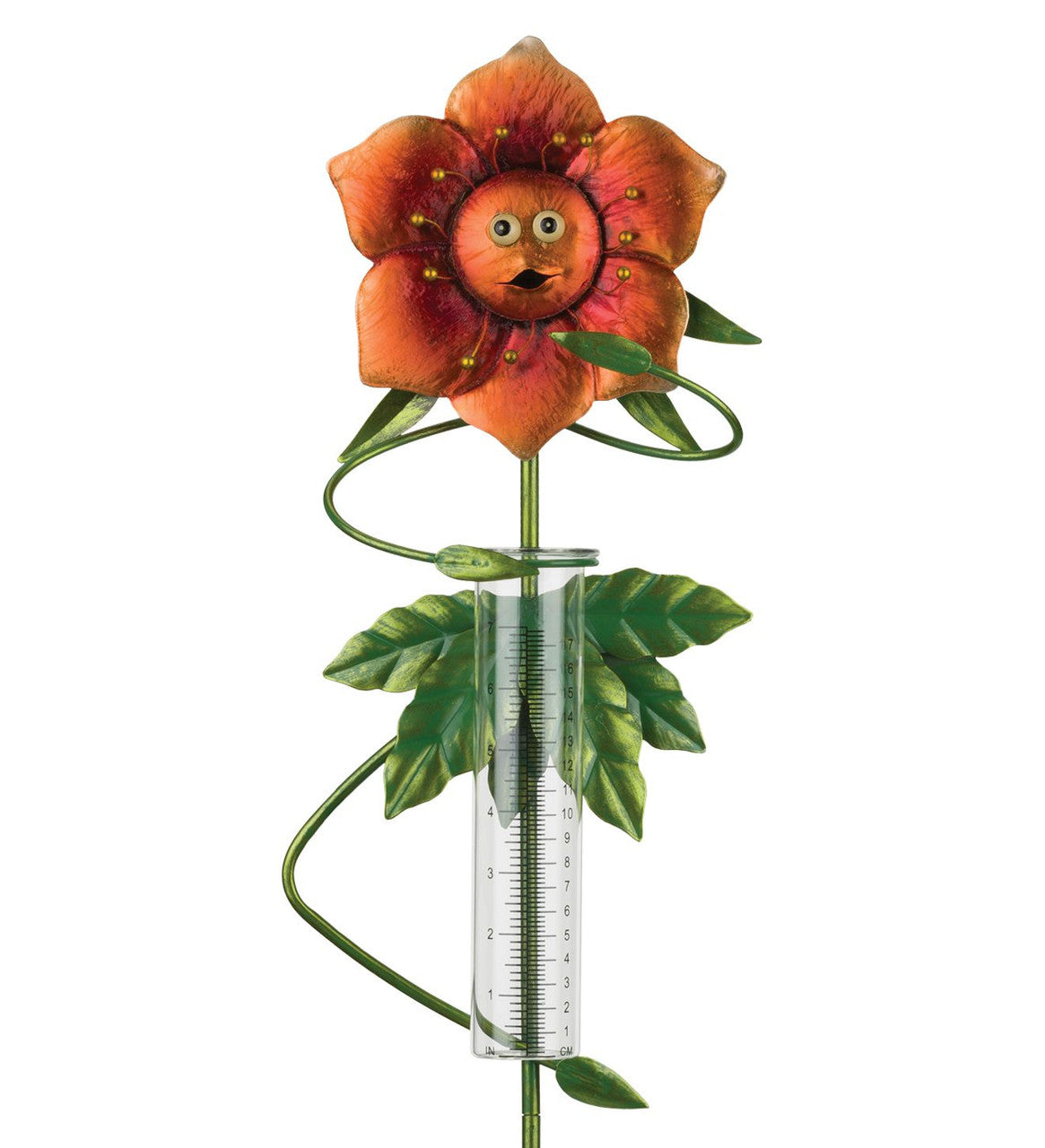 Be Jolly Rain Gauge Stake - Daffodil