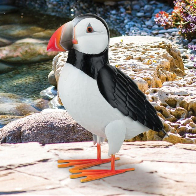 Puffin Metal Sculpture