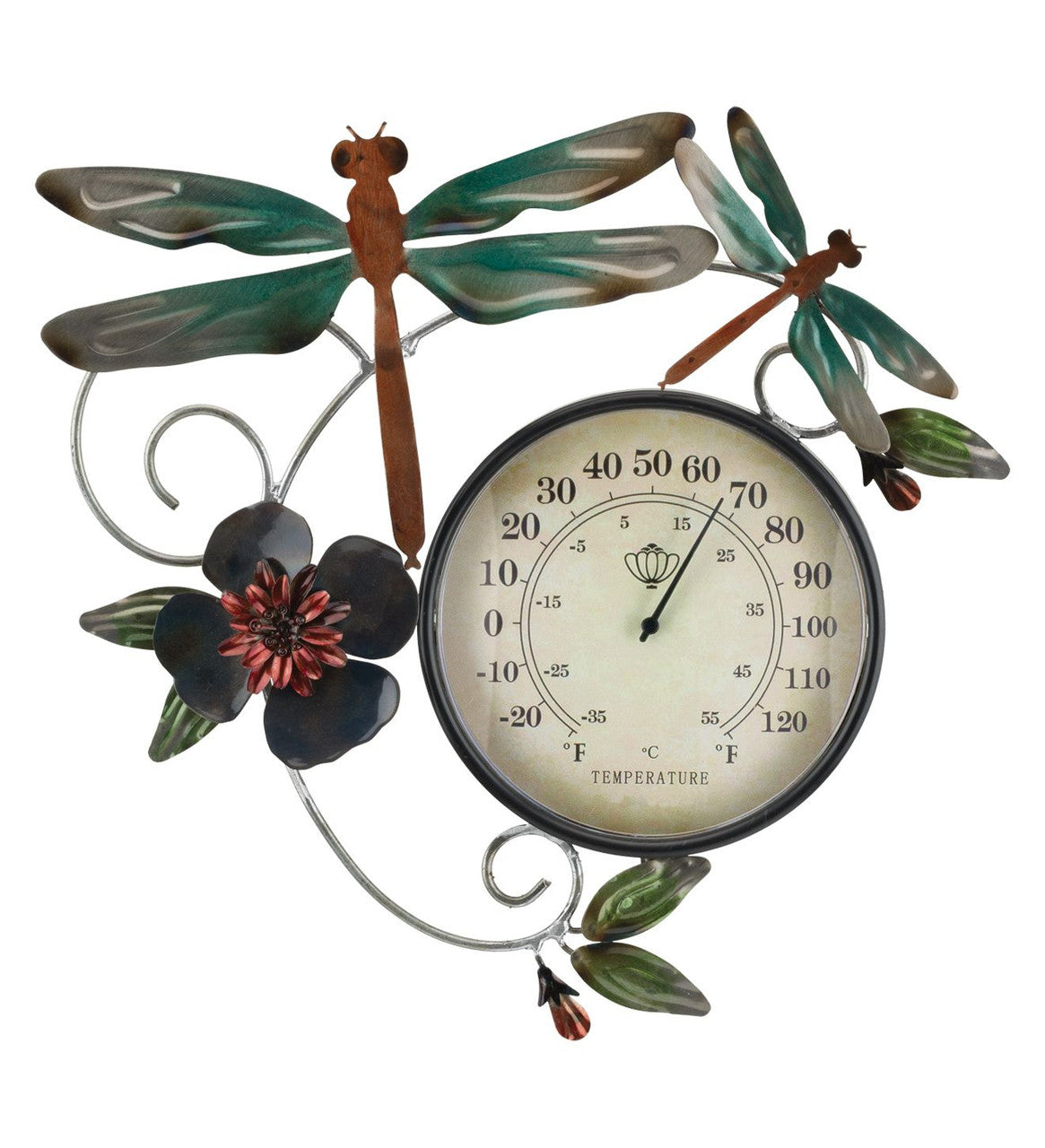 Thermometer Wall Decor - Dragonfly