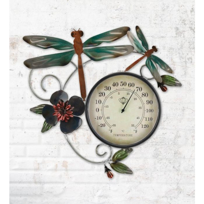 Thermometer Wall Decor - Dragonfly
