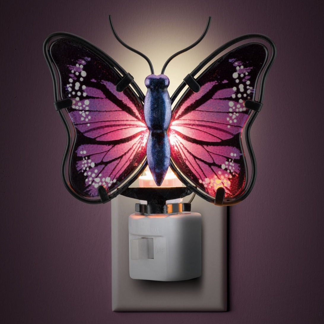Night Light - Butterfly Purple