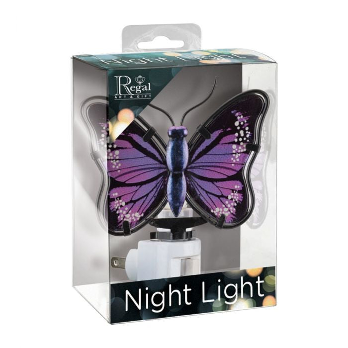 Night Light - Butterfly Purple