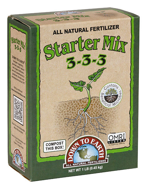 Starter Mix 3-3-3 Fertilizer Mini 1 Lb