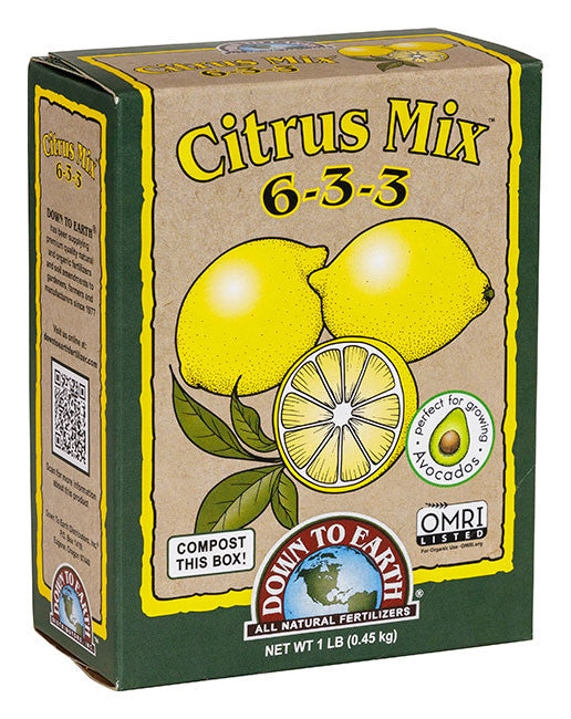 Citrus Mix 6-3-3 Fertilizer Mini 1 Lb