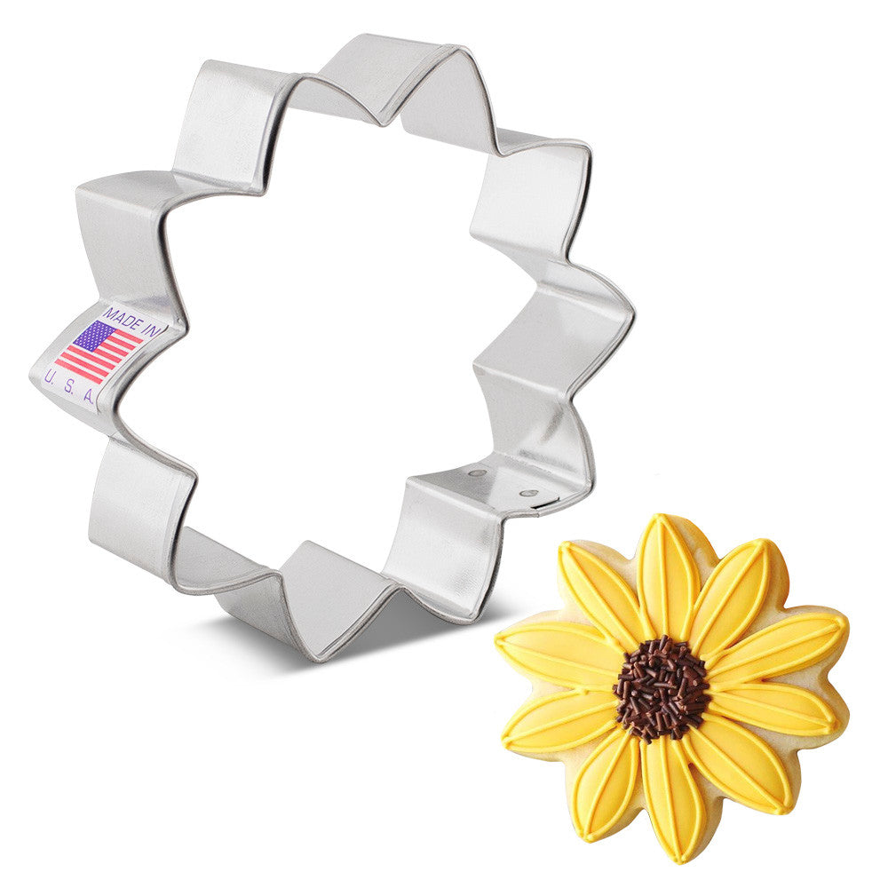 Sunflower Shaped Cookie Cutter