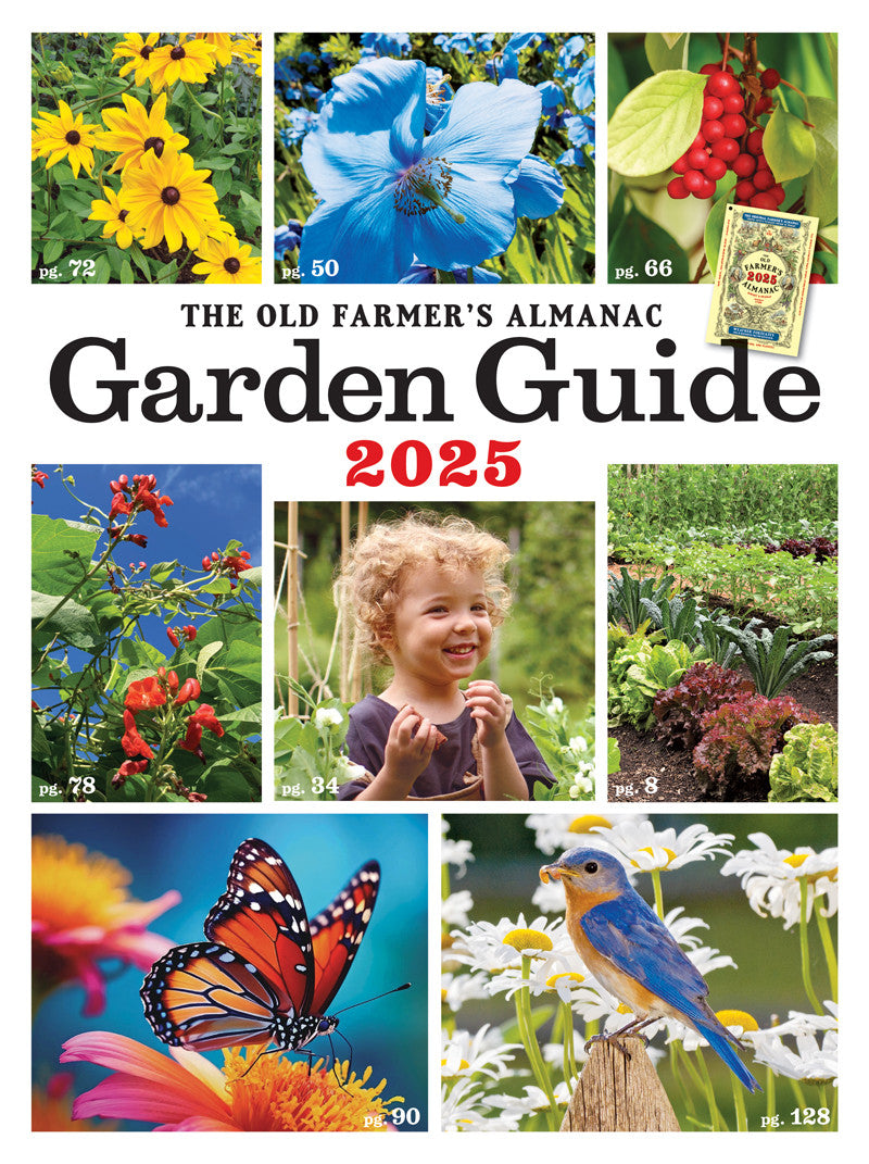 the Old Farmer's Almanac Garden Guide 2025 cover