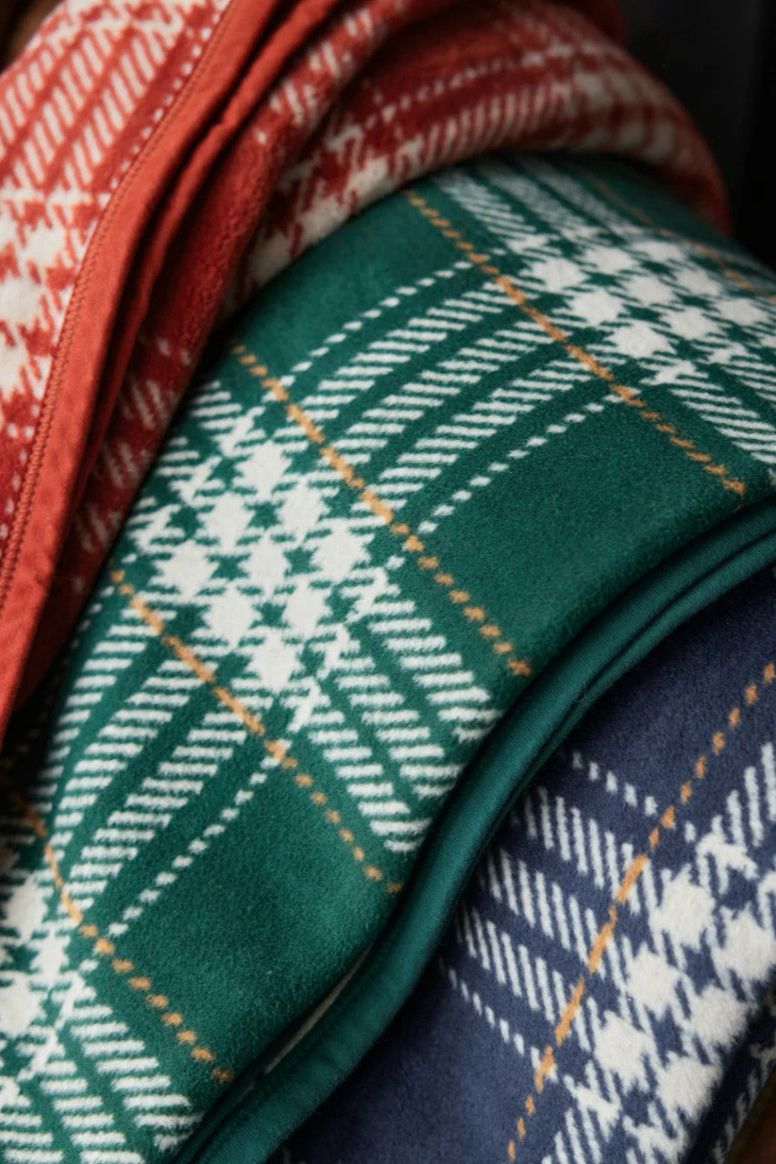 Evergreen Plaid Blanket