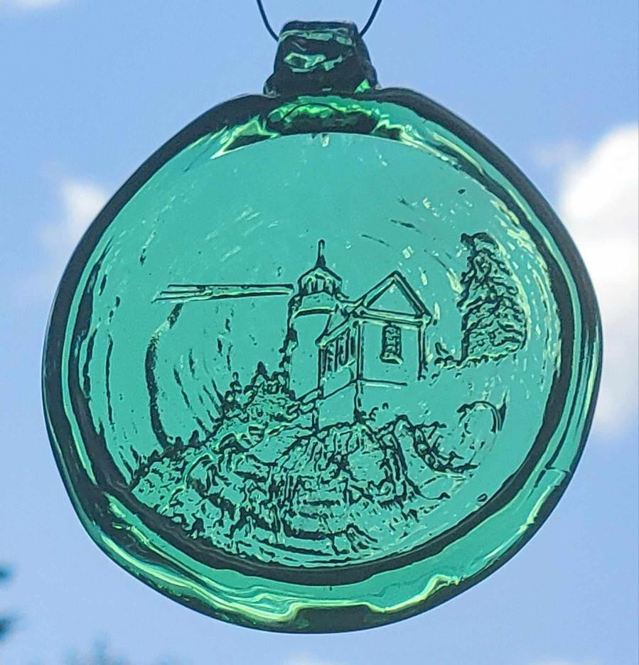 Old Hancock Bass Harbor Head Light Station Suncatcher