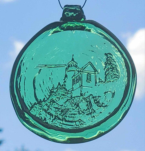 Old Hancock Bass Harbor Head Light Station Suncatcher