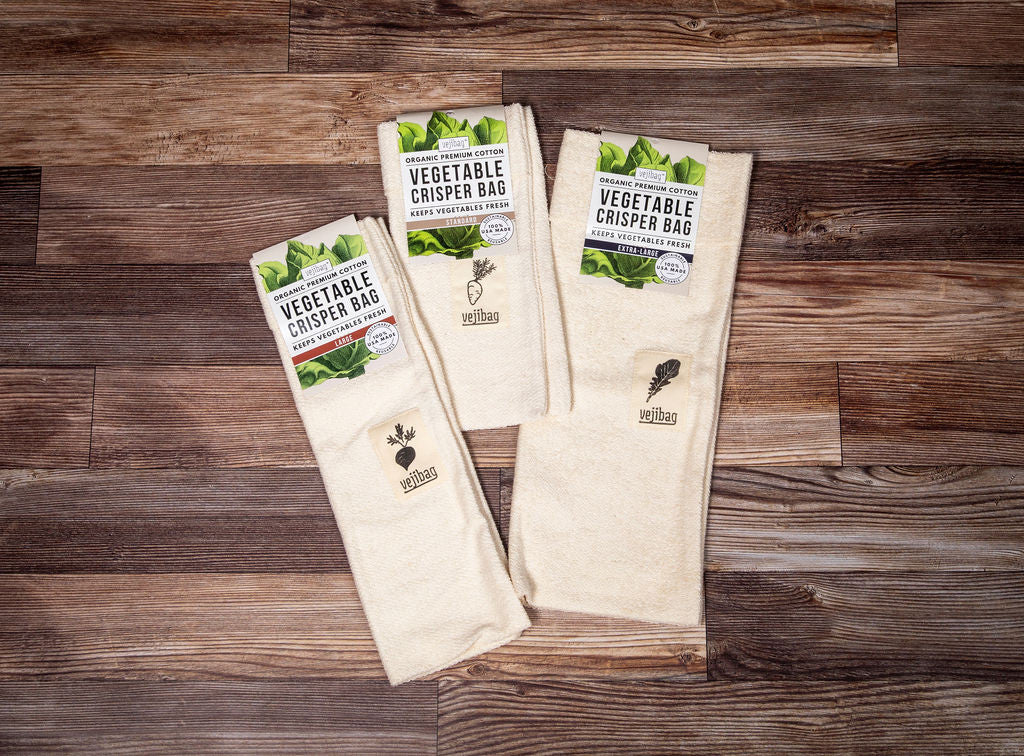 Vejibag - 11" X 12" - Standard - Vegetable Crisper Bag