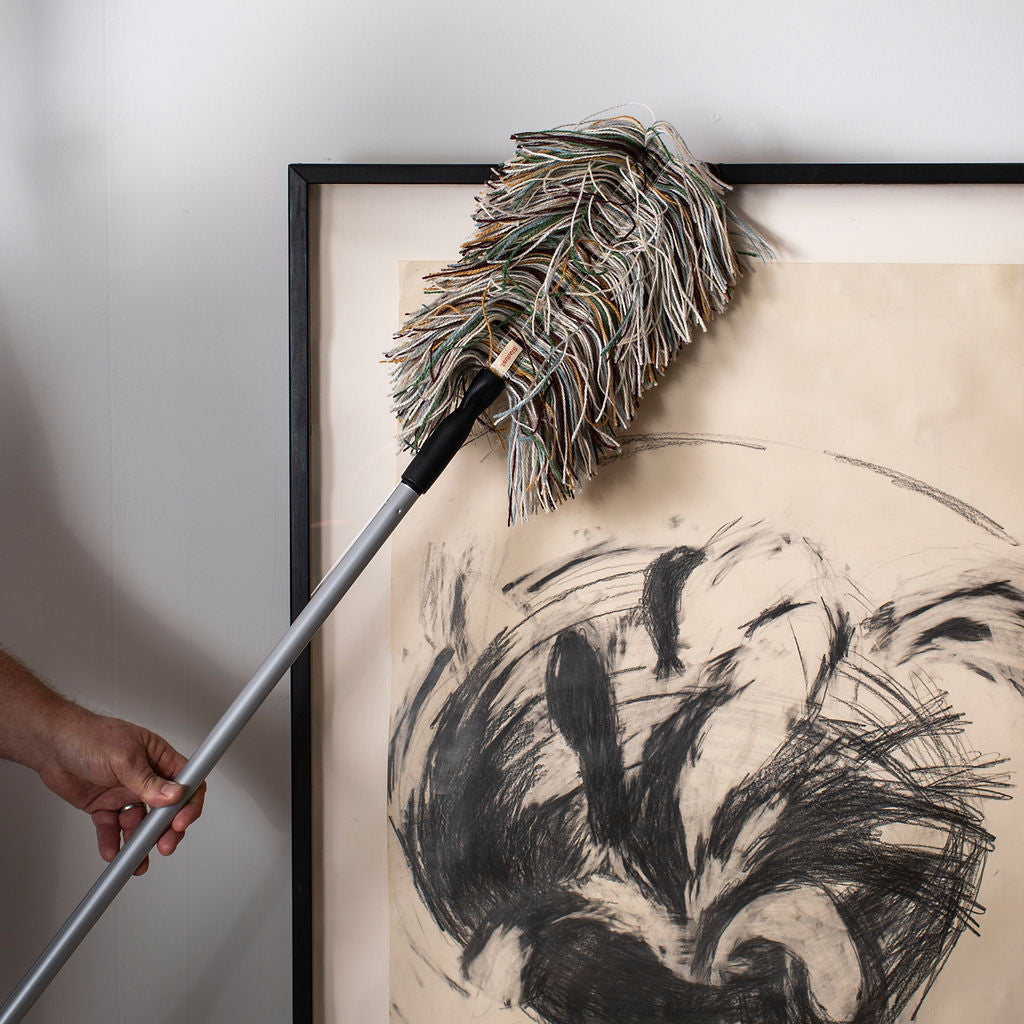 Wooly Hand Duster with Telescoping Handle