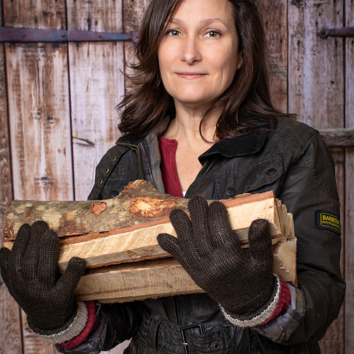 Iditarod 100% Alpaca Double-Thick Reversible Gloves