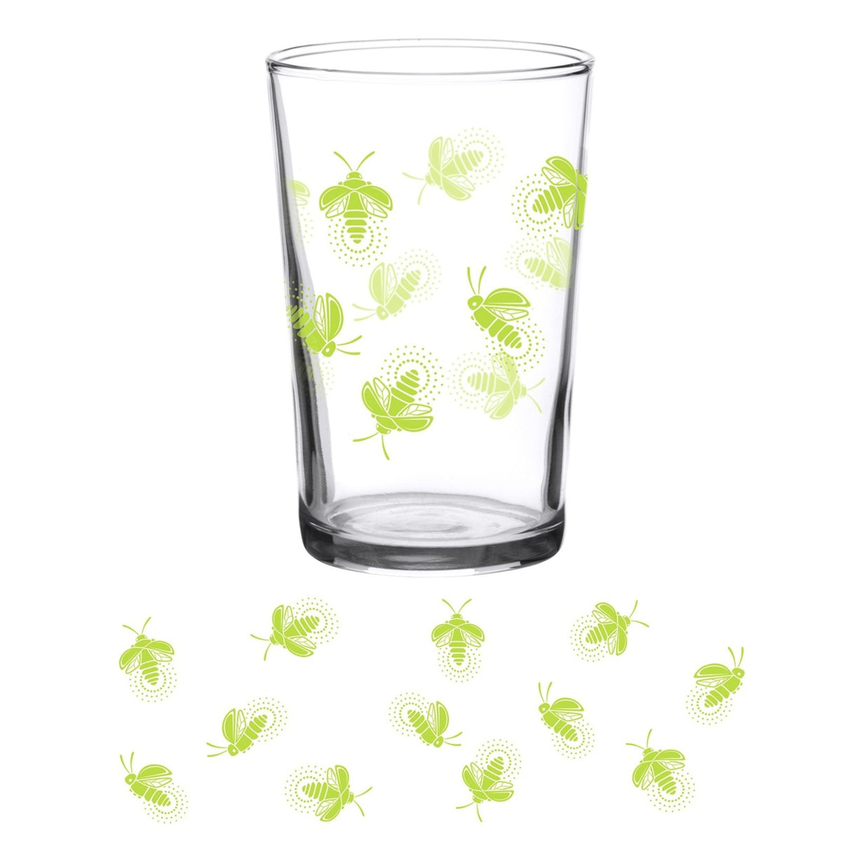 Vintage 7 oz Juice Glass - Firefly