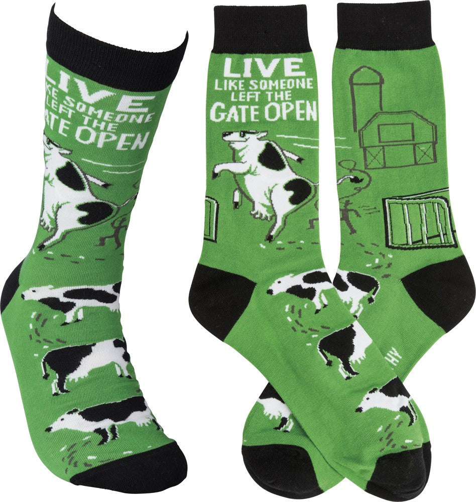 Socks - Live Like Someone Left The Gate Open