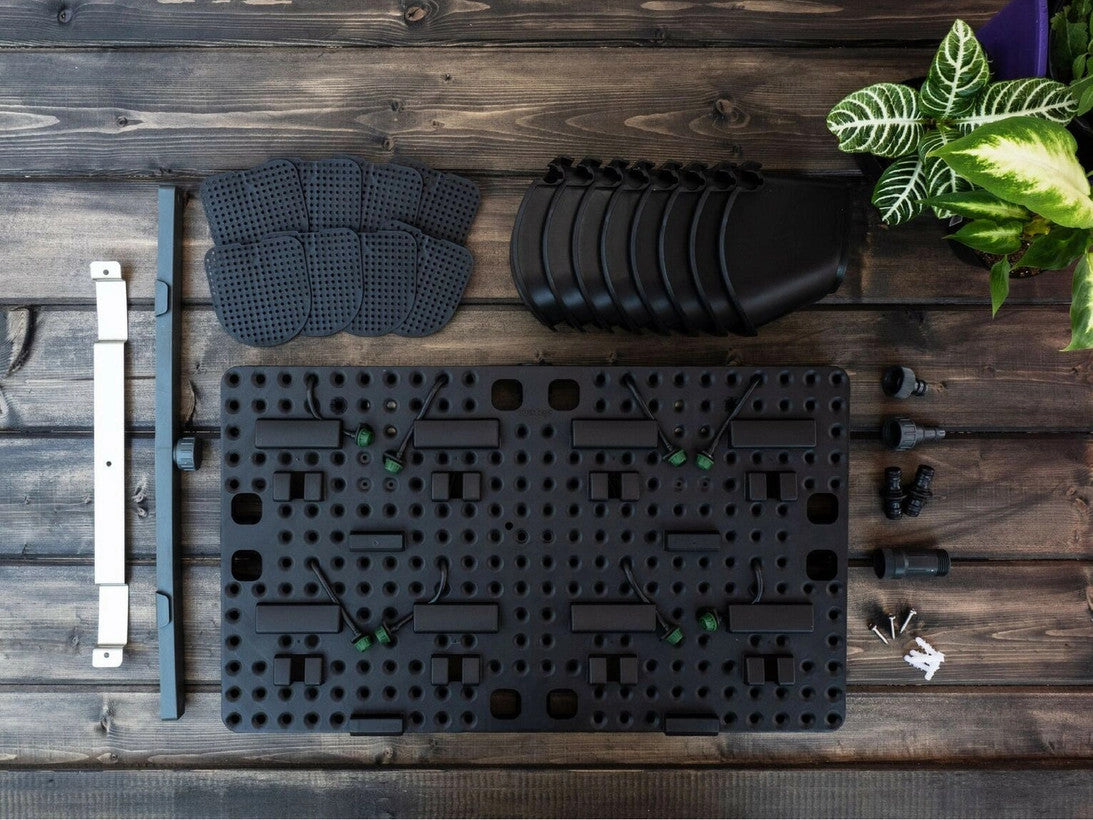 Expandable Green Wall with Built-in Micro Dripper - 4 Pack