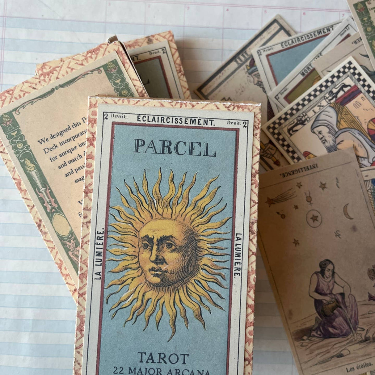 Parcel Tarot Deck Major Arcana