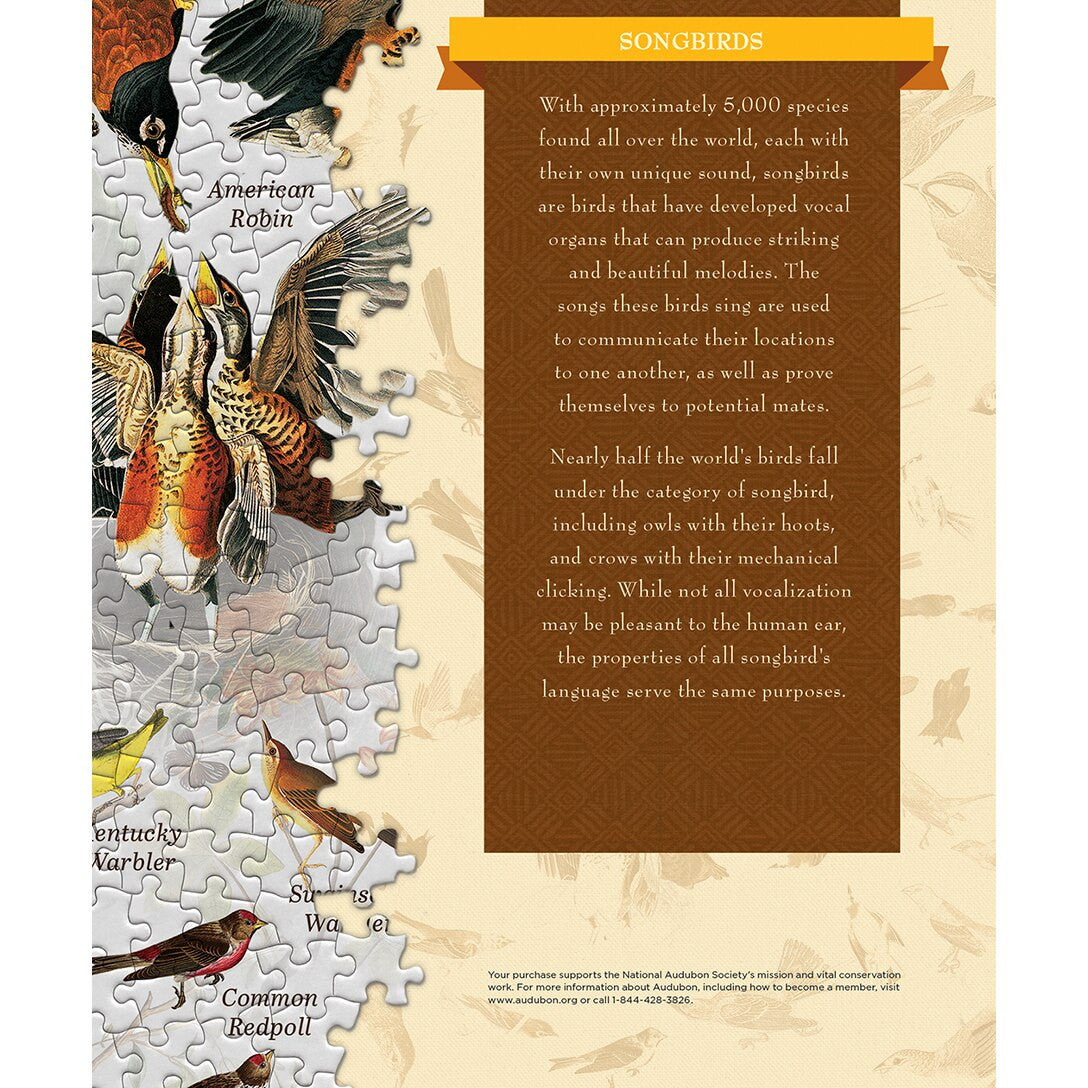 Audubon - Songbirds 1000pc Puzzle
