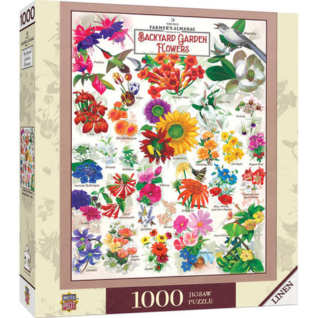 The Old Farmer's Almanac - Garden Florals 1000pc Puzzle