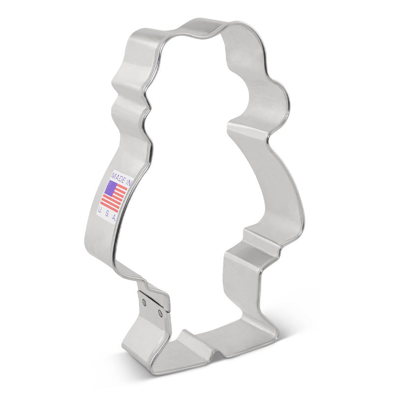 Cute Santa Cookie Cutter 4.5"