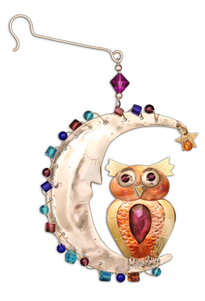 Twilight Owl Ornament