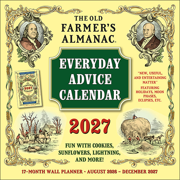 2027 Wall Calendar of Everyday Advice