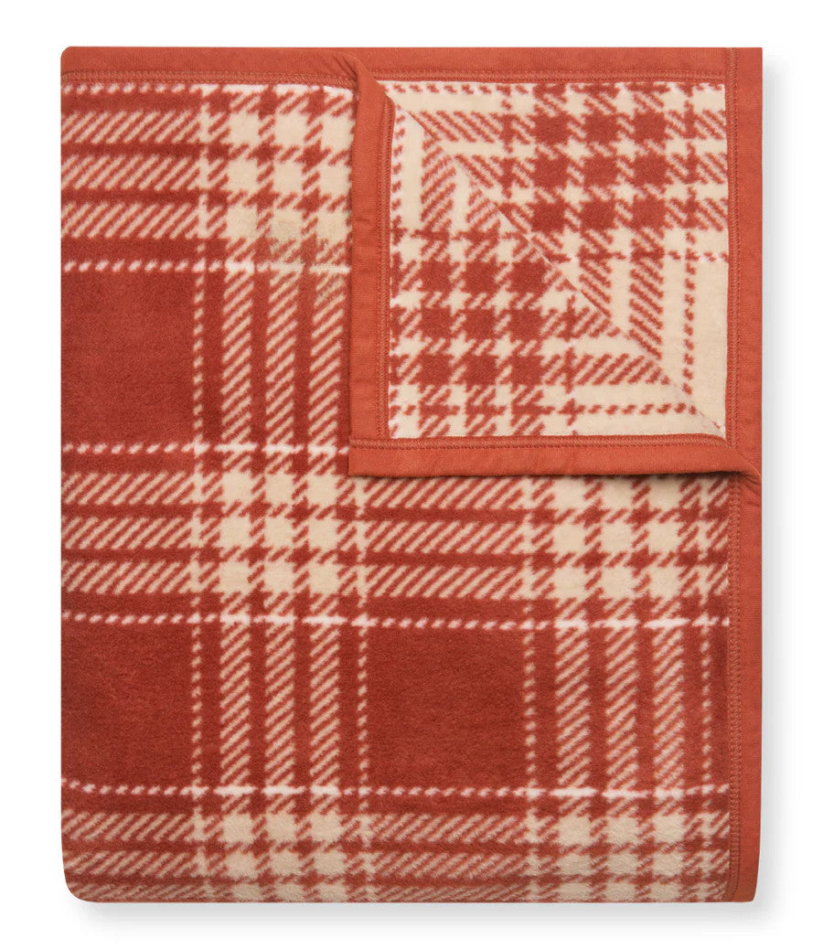 Desert Red Plaid Blanket