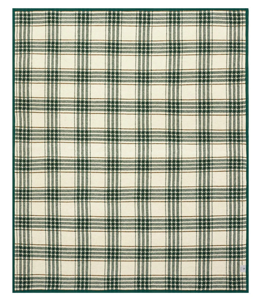 Evergreen Plaid Blanket
