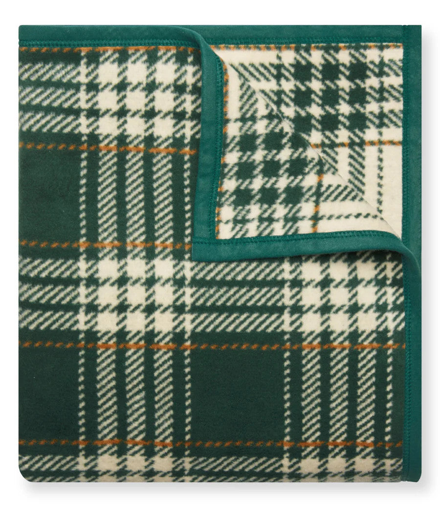 Evergreen Plaid Blanket