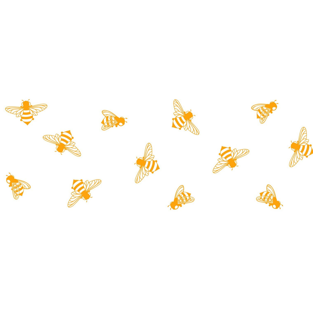 Vintage 7 oz Juice Glass - Bee