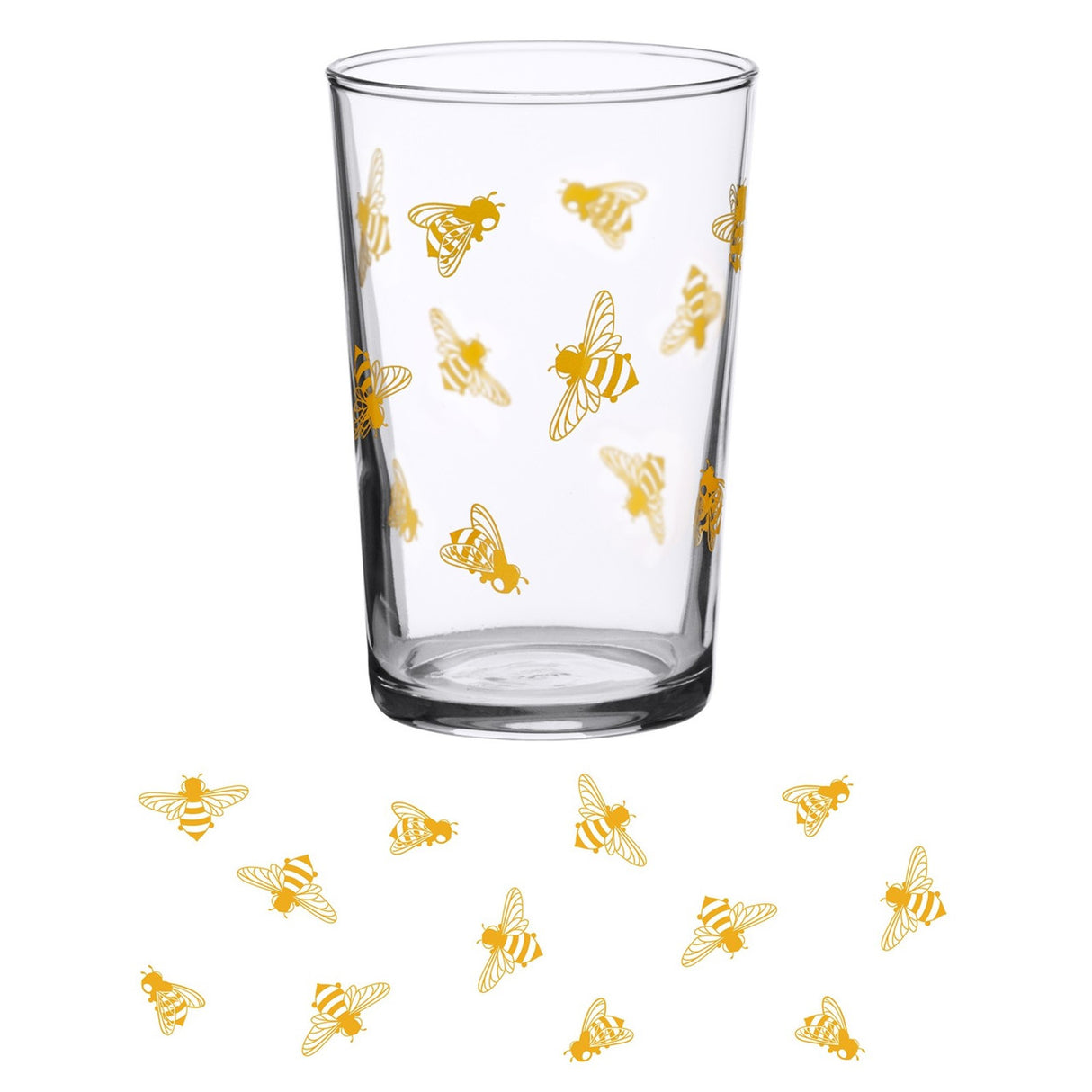 Vintage 7 oz Juice Glass - Bee